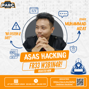 Free Webinar Asas Hacking